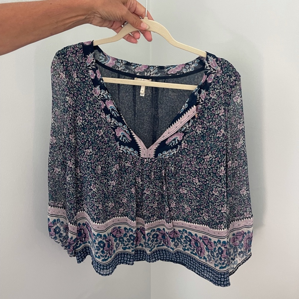 Joie silk floral top